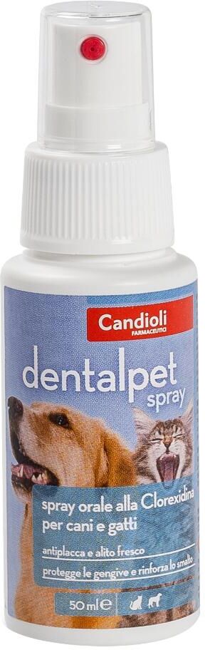 candioli ist.profil.e farm.spa dentalpet spray orale per cani e gatti 50ml - pulizia dentale efficace