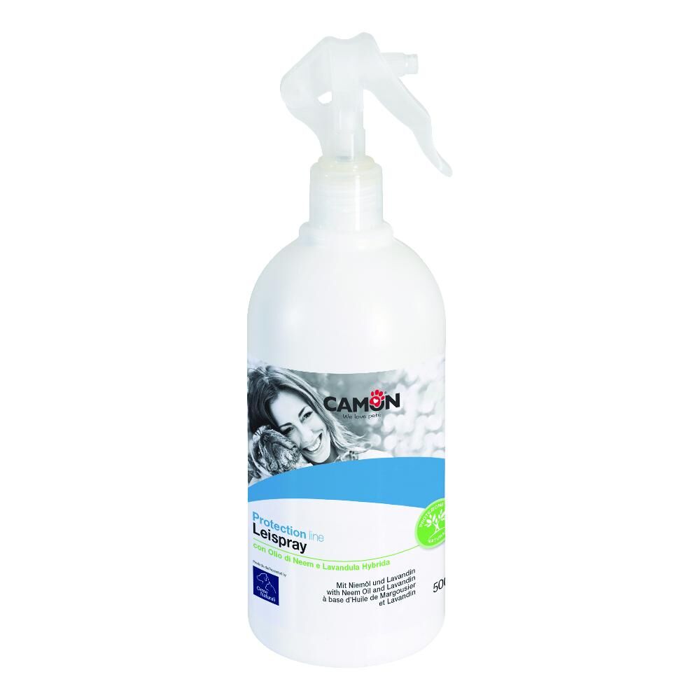 camon spa leispray spray antizanzare per animali 500ml - protezione efficace contro le zanzare