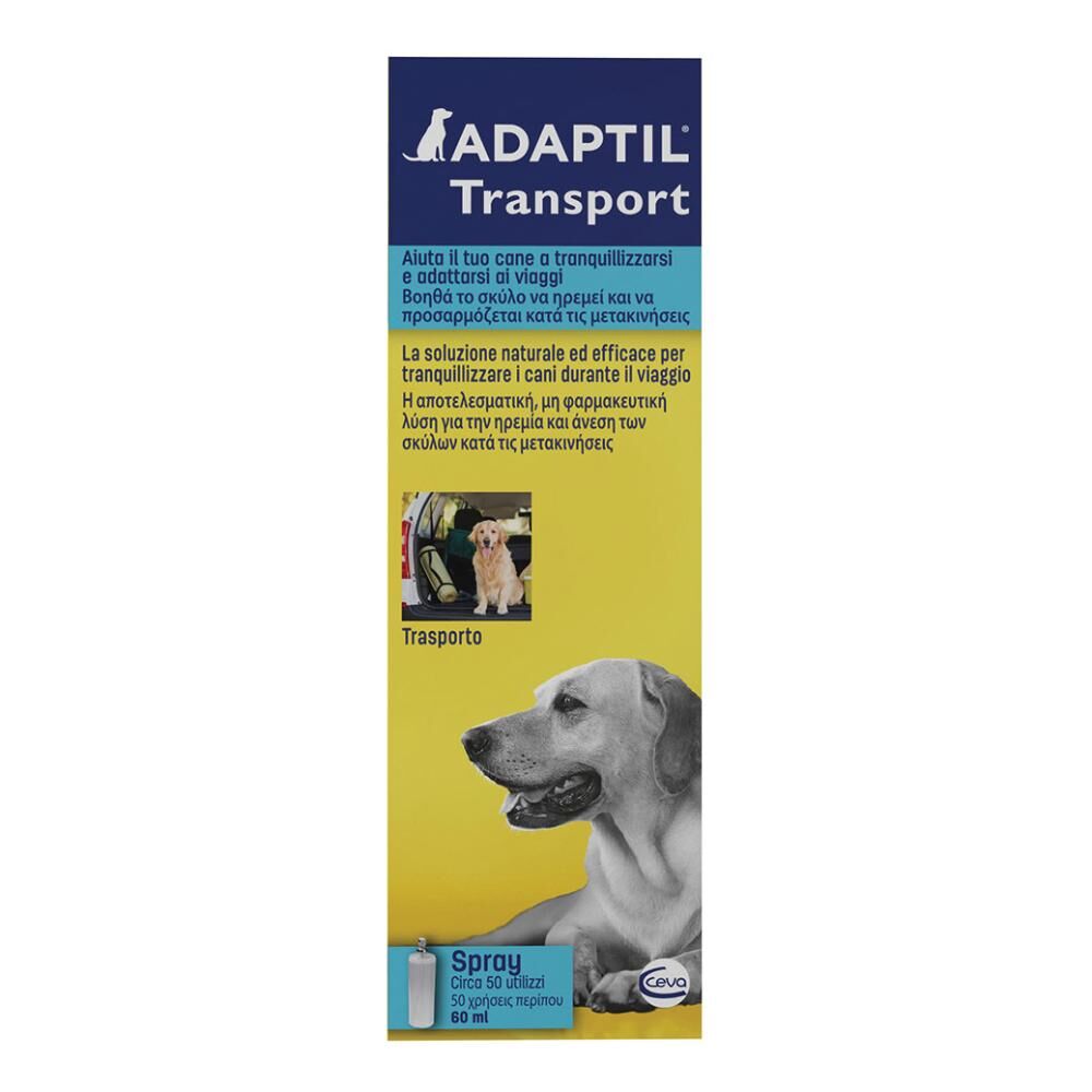 ceva salute animale spa adaptil spray 60ml - riduci l'ansia nei cani in modo naturale