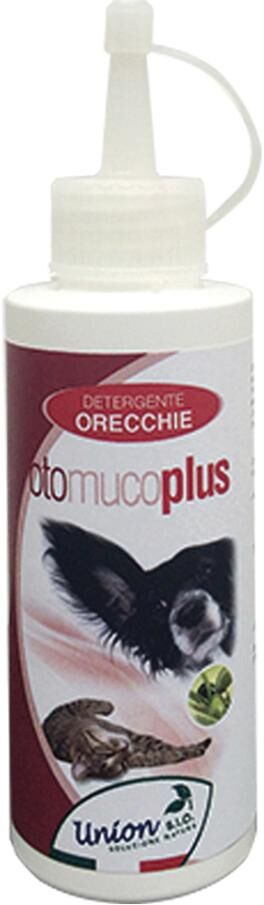 bio + otomucoplus detergente orecchie contro cerume, secrezione e sporco per cani e gatti 100ml - pulizia auricolare efficace