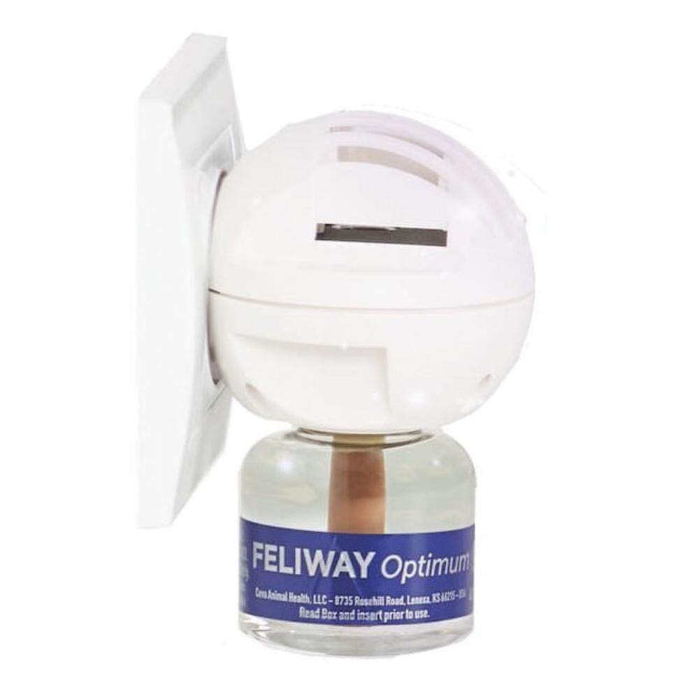 ceva salute animale spa feliway optimum ricarica per gatti 48ml - feromone calmante per gatti stressati