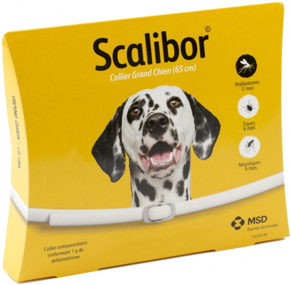 Msd Animal Health Scalibor Protectorband Collare Antiparassitario per Cani Taglia Grande 65cm