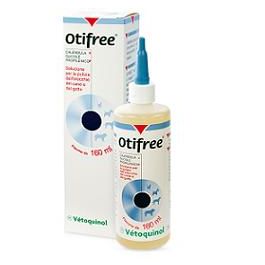 Vetoquinol (Fr) S.A. Otifree Soluzione Auricolare Cane e Gatto 160ml - Detergente e Igiene per le Orecchie dei Tuoi Animali