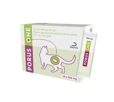 Porus Gmbh Porus One per Gatti 30 Bustine - Integratore per la Salute delle Vie Urinarie