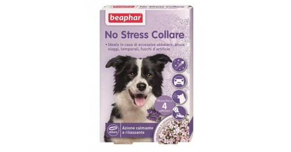 Beaphar B.V. No Stress Collare Cane - Collare Anti-Ansia per Cani - 1 Collare