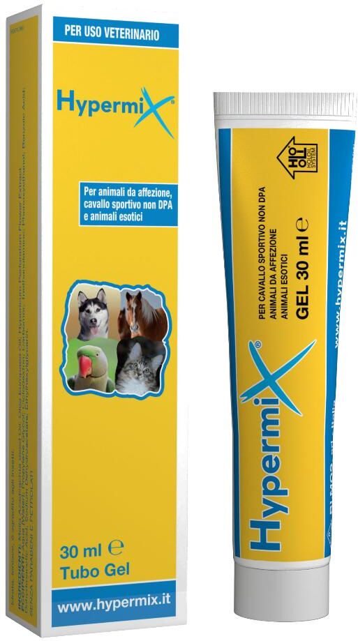 Ri.Mos Srl Hypermix Crema Gel Disinfettante Cicatrizzante per Animali 30ml - Cura Efficace per Ferite e Lesioni