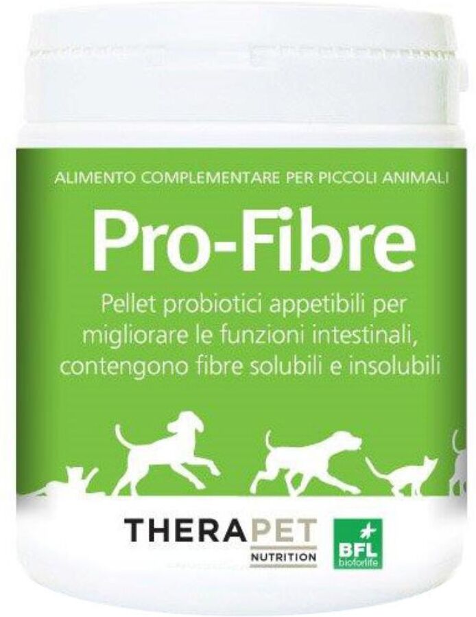 Bioforlife Italia Srl Pro-fibre Integratore per Funzioni Intestinali per Cani e Gatti 500g - Supporto Digestivo di Alta Qualità