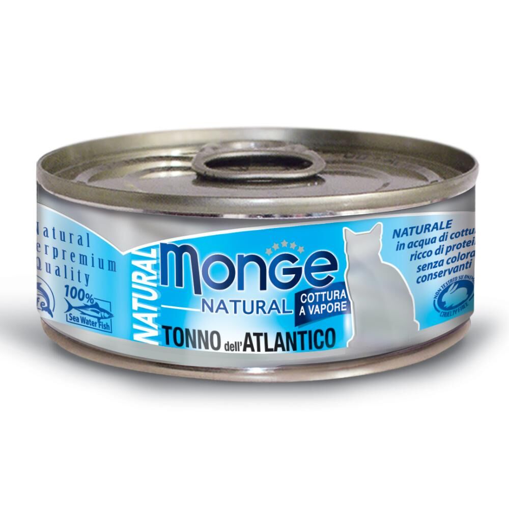 Monge & C. Spa MONGE NAT TONNO ATLANTICO 80GR