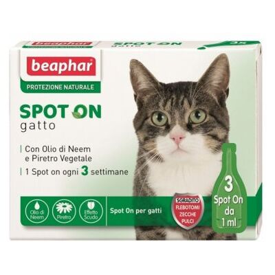 Beaphar Protezione Naturale Gatto - 3 Pipette Beaphar Protezione Naturale Gatto - 3 Pipette