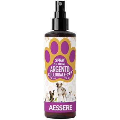 AESSERE Srl Argento Colloidale Pet 50 PPM Spray 150 ml AESSERE Srl Argento Colloidale Pet 50 PPM Spray 150 ml