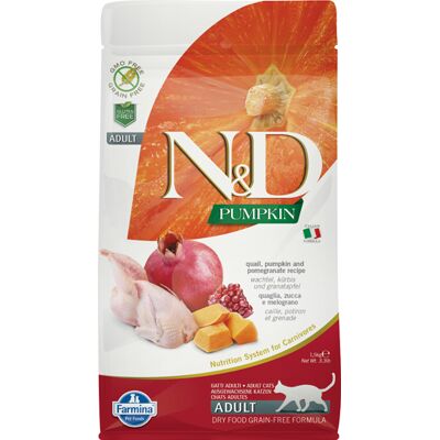 PETNESS SRL FARMINA N&D PUMPKIN GATTO ADULT QUAGLIA ZUCCA MELOGRANO 1,5KG PETNESS SRL FARMINA N&D PUMPKIN GATTO ADULT QUAGLIA ZUCCA MELOGRANO 1,5KG
