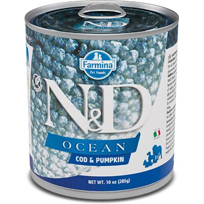 Farmina N&D Cane Oceano Merluzzo Zucca - Cibo per cani Farmina N&D Cane Oceano Merluzzo Zucca - Cibo per cani