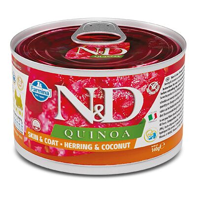 Cibo per cani Farmina con aringa e cocco - Pelle e pelo mini Cibo per cani Farmina con aringa e cocco - Pelle e pelo mini