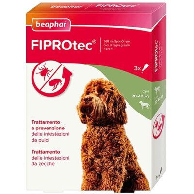 BEAPHAR B.V. FIPROTEC*SPOTON 3 PIP. 268 MG CANI BEAPHAR B.V. FIPROTEC*SPOTON 3 PIP. 268 MG CANI