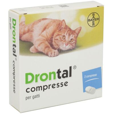 FARMA 1000 Srl Drontal Gatti, 2 Compresse FARMA 1000 Srl Drontal Gatti, 2 Compresse