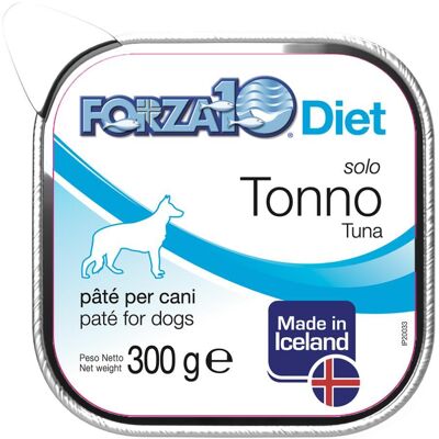 SANYPET SpA FORZA10 CANE DIET PATE' SOLO TONNO 300GR (vaschetta) SANYPET SpA FORZA10 CANE DIET PATE' SOLO TONNO 300GR (vaschetta)