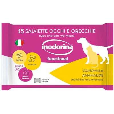 PET VILLAGE Srl INODORINA SALVIETTE REFRESH CAMOMILLA 15PZ PET VILLAGE Srl INODORINA SALVIETTE REFRESH CAMOMILLA 15PZ