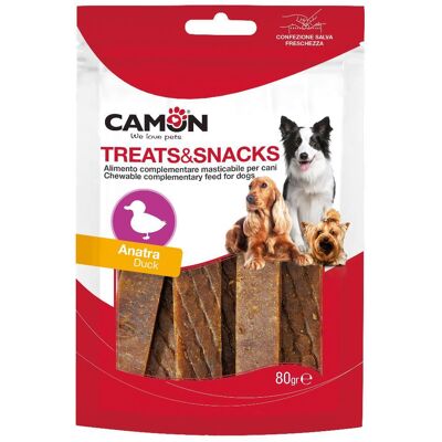 Camon Spa Snack di Anatra - Biscotti per Cani 80g Camon Spa Snack di Anatra - Biscotti per Cani 80g
