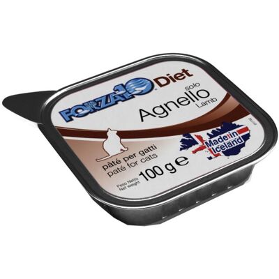SANYPET SpA FORZA10 GATTO DIET PATE' SOLO AGNELLO 100GR (vaschetta) SANYPET SpA FORZA10 GATTO DIET PATE' SOLO AGNELLO 100GR (vaschetta)
