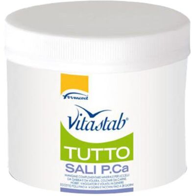 Formevet Vitastab P500G Integratore minerale per uccelli Formevet Vitastab P500G Integratore minerale per uccelli