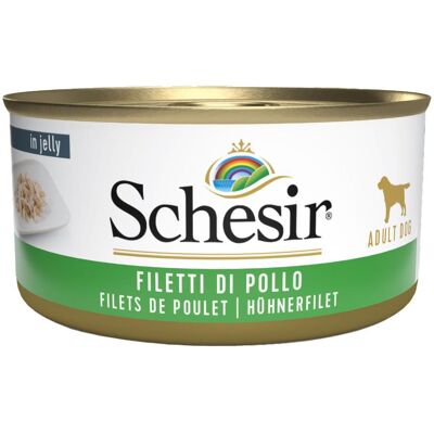 SCHESIR SPA SCHESIR CANE JELLY POLLO 150GR (lattina) SCHESIR SPA SCHESIR CANE JELLY POLLO 150GR (lattina)