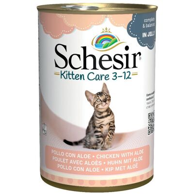 Schesir Kitten Pollo Aloe Cibo Umido - Tipo Gatto Schesir Kitten Pollo Aloe Cibo Umido - Tipo Gatto