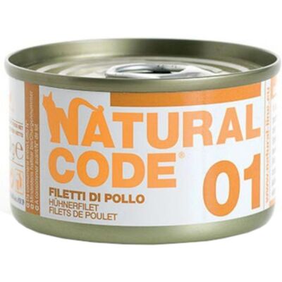 NATURAL LINE Srl NATURAL CODE GATTO 01 POLLO 85GR (lattina) NATURAL LINE Srl NATURAL CODE GATTO 01 POLLO 85GR (lattina)