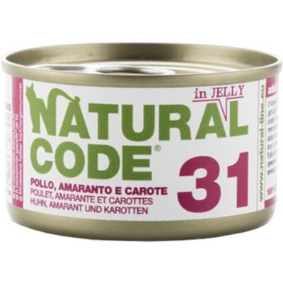 Natural Line NC Pollo Carote Amaranto in Gel - Cibo per Gatti Natural Line NC Pollo Carote Amaranto in Gel - Cibo per Gatti