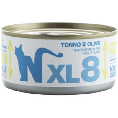Natural Code XL Cibo per Gatti Tonno e Olive - 170g Natural Code XL Cibo per Gatti Tonno e Olive - 170g