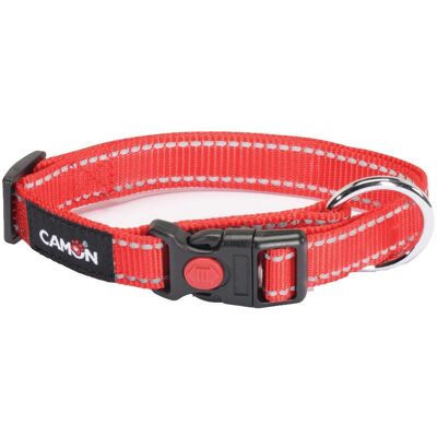Collari Camon - Riflettente Rosso Regolabile - Collari Collari Camon - Riflettente Rosso Regolabile - Collari