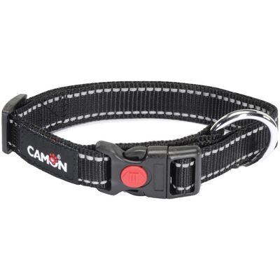 Camon Spa Collare Low Tension Reflex Nero - Collare per Animali Camon Spa Collare Low Tension Reflex Nero - Collare per Animali