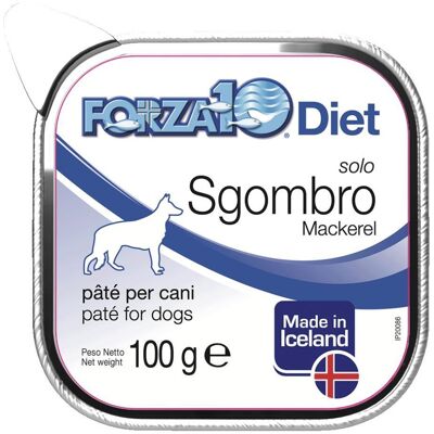 SANYPET SpA FORZA10 CANE DIET PATE' SOLO SGOMBRO 300GR (vaschetta) SANYPET SpA FORZA10 CANE DIET PATE' SOLO SGOMBRO 300GR (vaschetta)