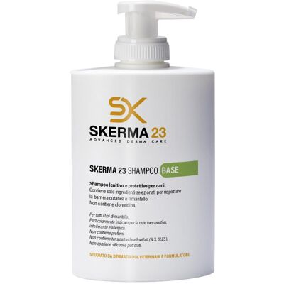 Skerma 23 Shampoo Base 250 ml - Shampoo delicato per cani Skerma 23 Shampoo Base 250 ml - Shampoo delicato per cani