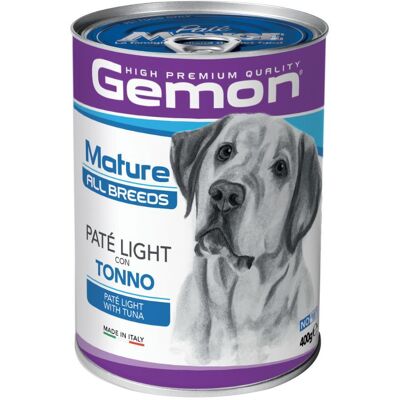 Gemon Paté Light con Tonno - Cibo Umido per Cani Gemon Paté Light con Tonno - Cibo Umido per Cani