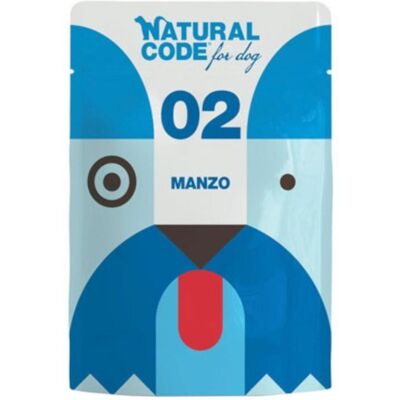 NATURAL LINE Srl NATURAL CODE CANE 02 MANZO 100GR (bustina) NATURAL LINE Srl NATURAL CODE CANE 02 MANZO 100GR (bustina)