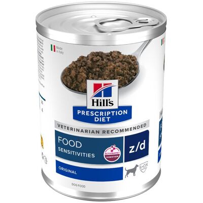 HILL'S PET NUTRITION ITALIA srl * HILL'S CANE DIET Z/D FOOD SENSITIVITIES BIOME ORIGINAL 370GR (lattina) HILL'S PET NUTRITION ITALIA srl * HILL'S CANE DIET Z/D FOOD SENSITIVITIES BIOME ORIGINAL 370GR (lattina)