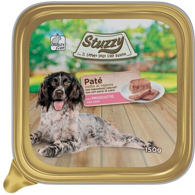 Alimento umido per cani Stuzzy - Con prosciutto Alimento umido per cani Stuzzy - Con prosciutto