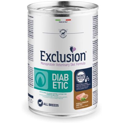 Cibo per cani Exclusion - Diabetico, 400g Cibo per cani Exclusion - Diabetico, 400g