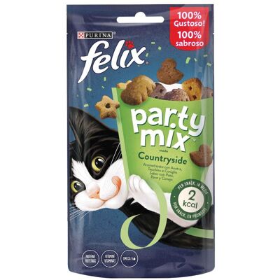 NESTLE' PURINA COMMERCIALE srl NESTLE' PURINA FELIX GATTO SNACK PARTY MIX COUNTRYSIDE ANATRA TACCHINO CONIGLIO 60GR NESTLE' PURINA COMMERCIALE srl NESTLE' PURINA FELIX GATTO SNACK PARTY MIX COUNTRYSIDE ANATRA TACCHINO CONIGLIO 60GR