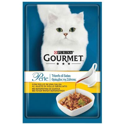 NESTLE' PURINA COMMERCIALE srl NESTLE' PURINA GOURMET GATTO PERLE TRIONFO DI POLLO IN SALSA 85GR (bustina) NESTLE' PURINA COMMERCIALE srl NESTLE' PURINA GOURMET GATTO PERLE TRIONFO DI POLLO IN SALSA 85GR (bustina)