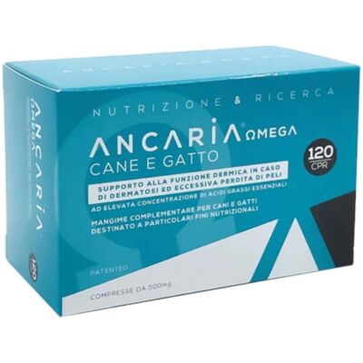 Ancaria Omega Integratore per Animali - Supporto Pelle e Pelo Ancaria Omega Integratore per Animali - Supporto Pelle e Pelo