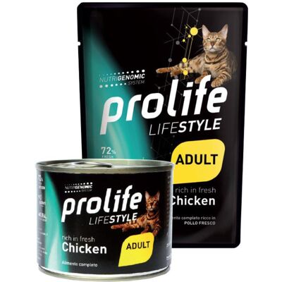 RUSCITO srl PROLIFE GATTO LIFESTYLE ADULT POLLO 85GR (bustina) RUSCITO srl PROLIFE GATTO LIFESTYLE ADULT POLLO 85GR (bustina)