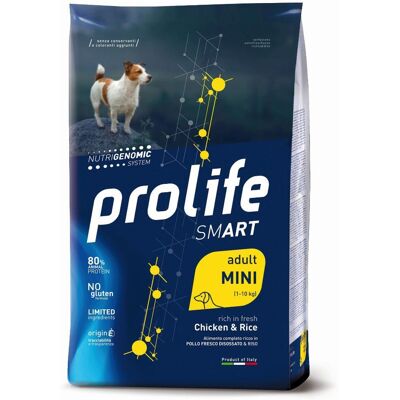 Prolife Dog Smart Chicken & Rice 600g - Cibo per cani Prolife Dog Smart Chicken & Rice 600g - Cibo per cani