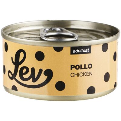 Natural Code Lev al Pollo 70 g - Cibo per Gatti in Lattina Natural Code Lev al Pollo 70 g - Cibo per Gatti in Lattina