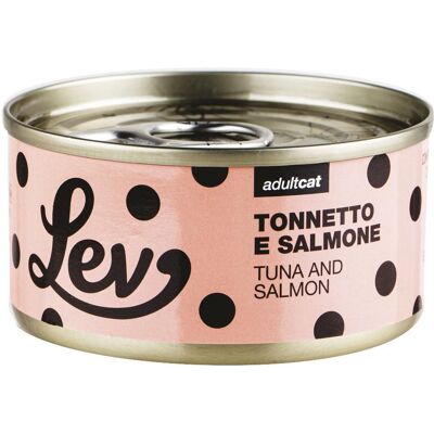 Natural Code Lev tonno e salmone cibo per gatti - 70 g Natural Code Lev tonno e salmone cibo per gatti - 70 g