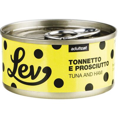 NATURAL LINE Srl NATURAL LINE LEV GATTO TONNETTO PROSCIUTTO 70GR (lattina) NATURAL LINE Srl NATURAL LINE LEV GATTO TONNETTO PROSCIUTTO 70GR (lattina)