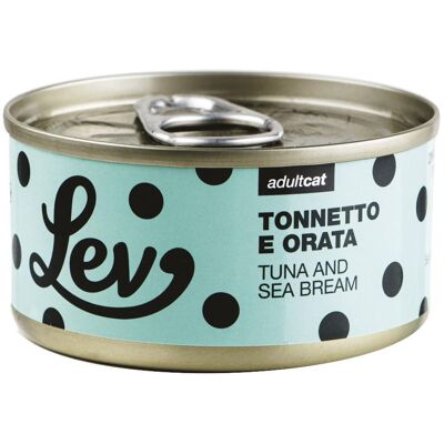 Natural Code Tonno e Orata in Lattina per Gatti - 70g - KIT 12x Natural Code Tonno e Orata in Lattina per Gatti - 70g - KIT 12x