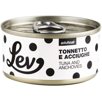 NATURAL LINE Srl NATURAL LINE LEV GATTO TONNO ACCIUGHE 70GR (lattina) NATURAL LINE Srl NATURAL LINE LEV GATTO TONNO ACCIUGHE 70GR (lattina)