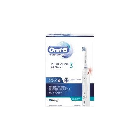 procter & gamble srl oral-b - spazzolino professionale protezione gengive 3, spazzolino da denti
