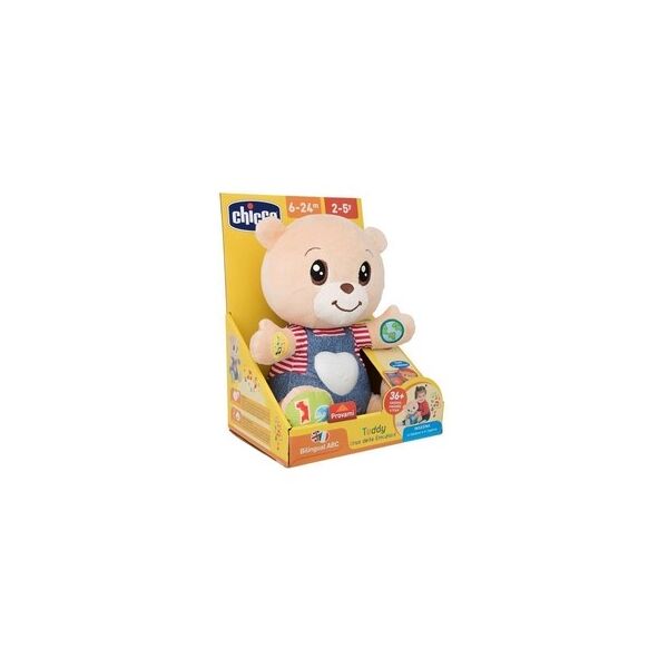 Chicco Gioco ABC Teddy Orso Emozioni, Peluche Interattivo Educativo per Bambini, 6M+